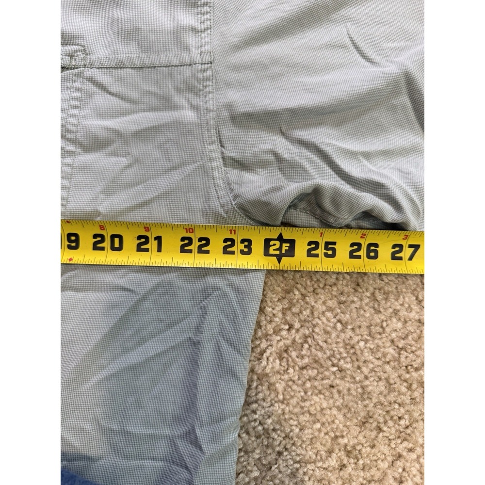 North Face Short Sleeve Vented Fishing Shirt Size X-Large Seafoam‎ Green/Gray - Picture 4 of 9